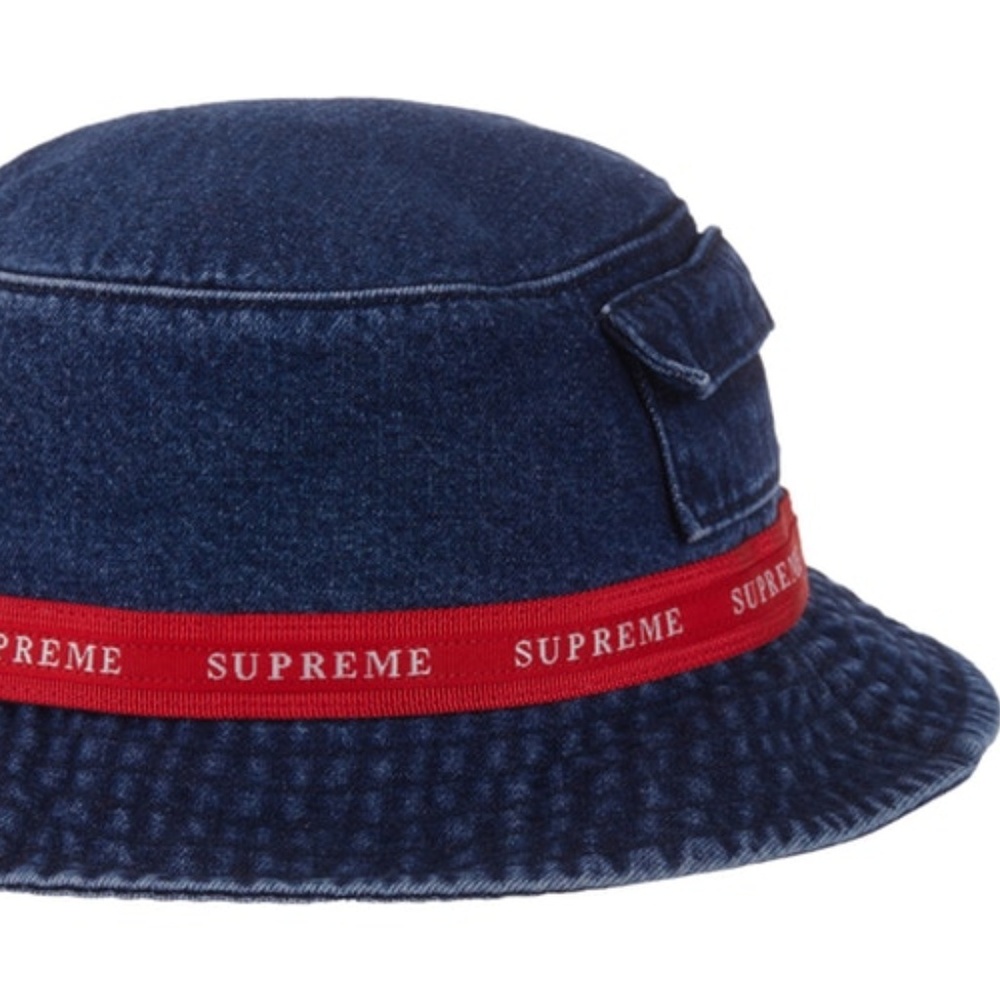Supreme Jacquard Logo Taping Crusher Denim